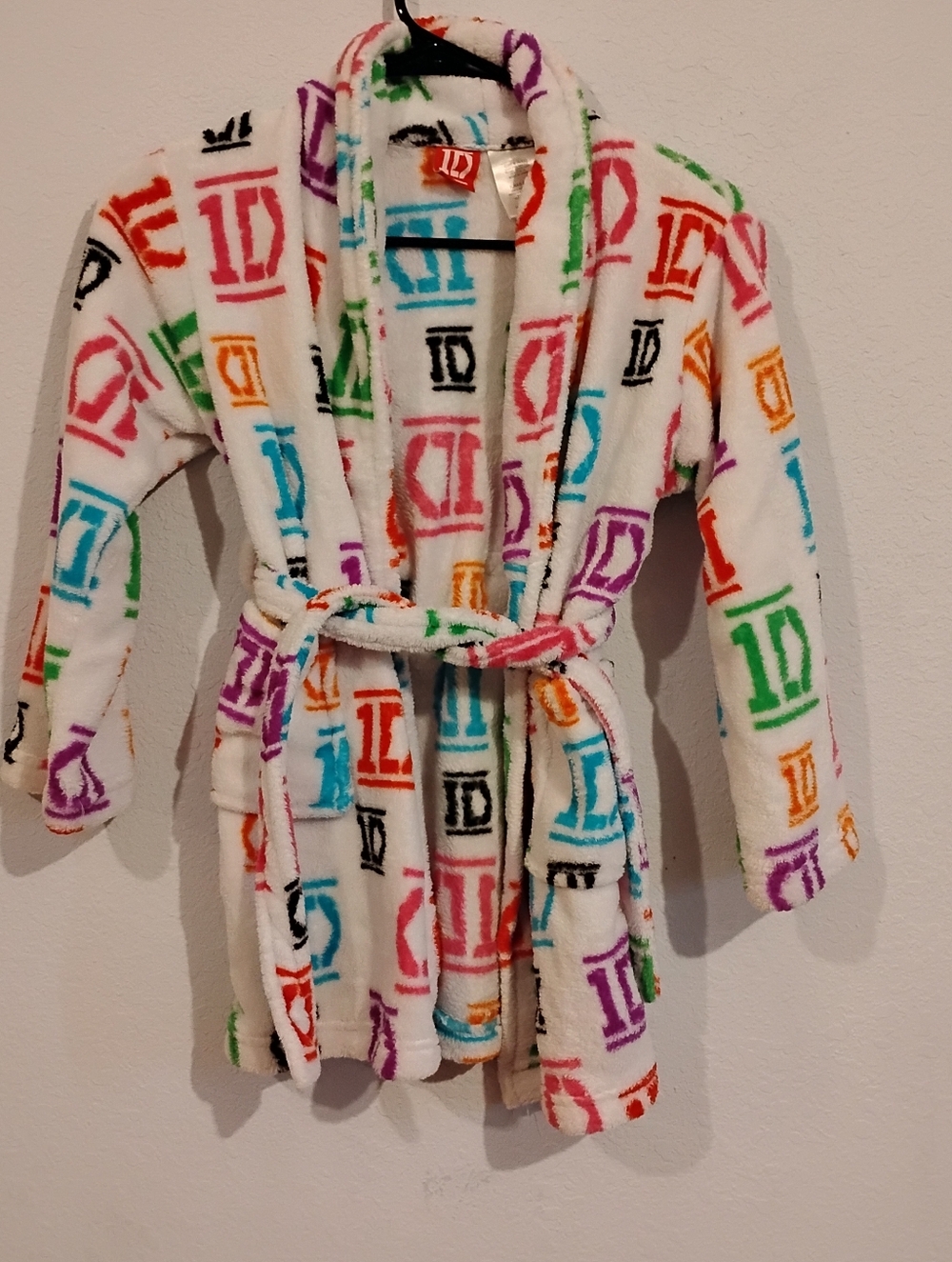 One Direction Childrens Robe 6/6X - Picture 3 of 4